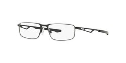 Oakley Barspin XS Full-Rim Rectangle Matte Black Eyeglass Frame for Kids Unisex, Clear Lens, 0OY3001 01, 47/14/130
