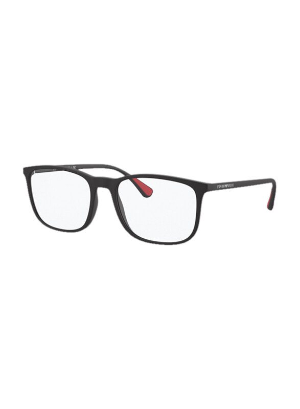 

Emporio Armani Full-Rim Square Black Frame for Men, EA3177 5042, 55/18/145