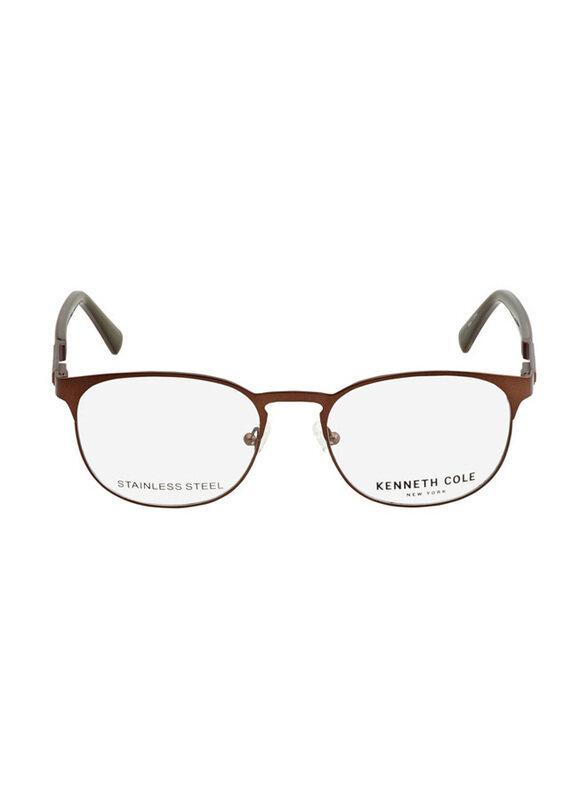 

Kenneth Cole Full-Rim Geometric Brown Frames Unisex, KC0267, 52/18/140