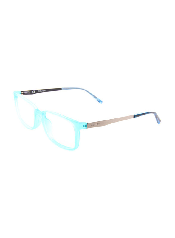 

Police Full-Rim Rectangle Blue Frames Unisex, VPL259 3GRG, 52/18/140