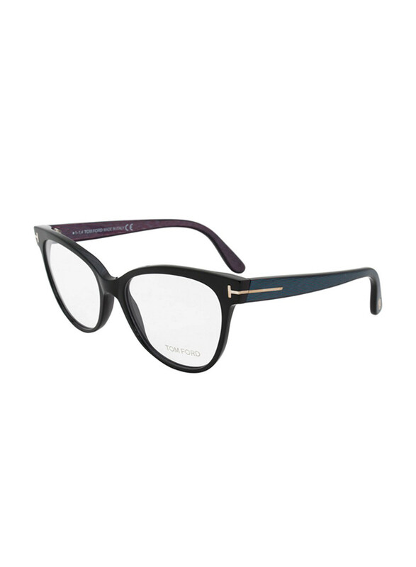 

Tom Ford Full Rim Cat Eye Shiny Black Eyeglasses Frame for Women, FT5291 005, 55/16/140