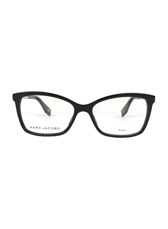 Marc Jacobs Full-Rim Butterfly Black Eyewear For Women, Marc 306 0807 00, 54/16/145