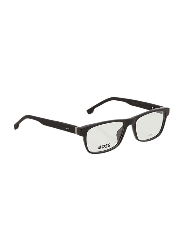 

Hugo Boss Full-Rim Rectangular Black Frame for Men, 1041 807, 55/17/145