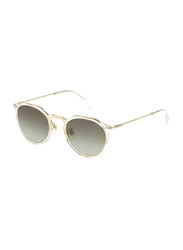 Lozza Full-Rim Round Polished Crystal Sunglasses Unisex, Green Gradient Lens, SL4258N 0P79, 50/22/140