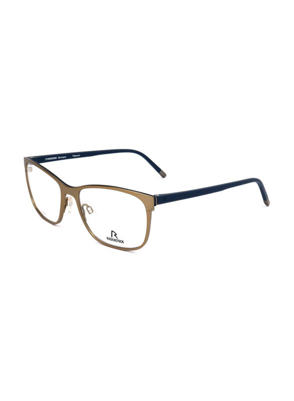 

Rodenstock Full-Rim Square Gold Frame For Women, R7033 D, 54/17/140