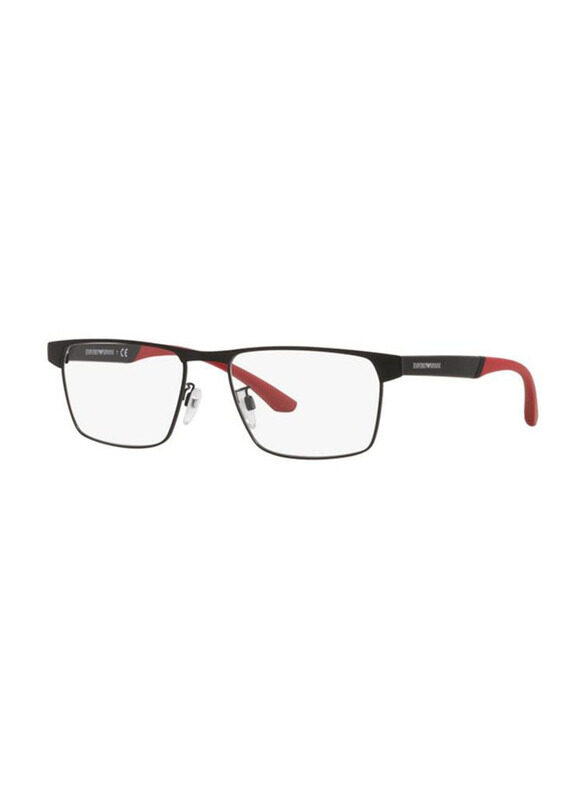 

Emporio Armani Full-Rim Square Black Frame for Men, EA1124 3001, 55/18/145