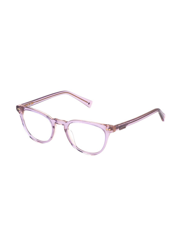 Sting Full-Rim Oval Transparent Frame Unisex, VST471 0L83