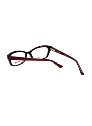 Carrera Full-Rim Cat Eye Tortoise Havana Brown Eyeglass Frame for Women, CA5536 MT2 5115, 51/15/130