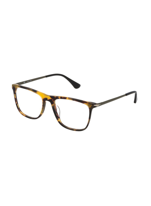 

Police Full-Rim Square Havana Frame for Men, VPLD05M 550VBV