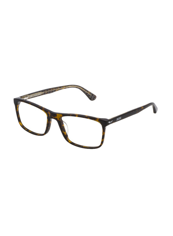 

Police Full-Rim Rectangle Havana Frame for Men, VPLD03 550722