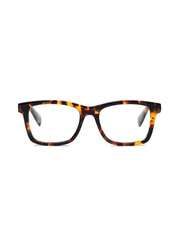 CR7 Full-Rim Cat Eye Spot Havana Glossy Eyeglass Frames for Women, Transparent Lens, BDB5002.092.GLS