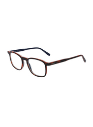 Lacoste Full-Rim Rectangle Multicolour Eyeglasses Frame Unisex, Clear Lens, L2845 214, 50/19/145