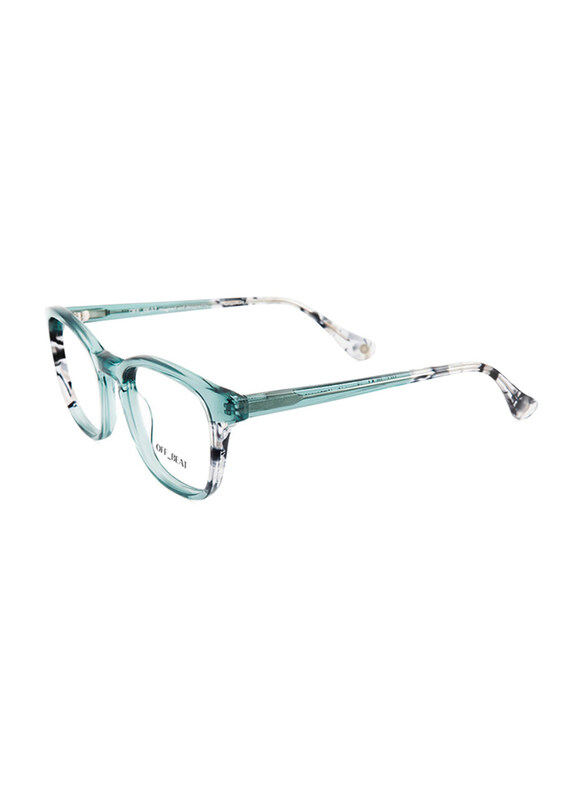 Polar Full-Rim Square Light Green Frame Unisex, Off-Beat 10 19, 49/21/140