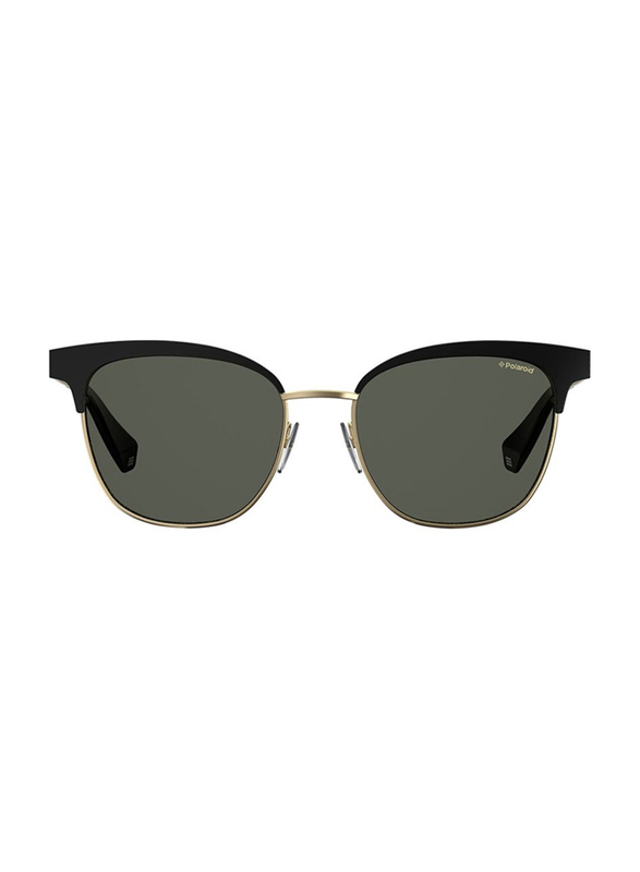 Polaroid Full Rim Cat Eye Black Sunglasses Unisex, Polarized Black Lens, PLD4055S 02O5 00