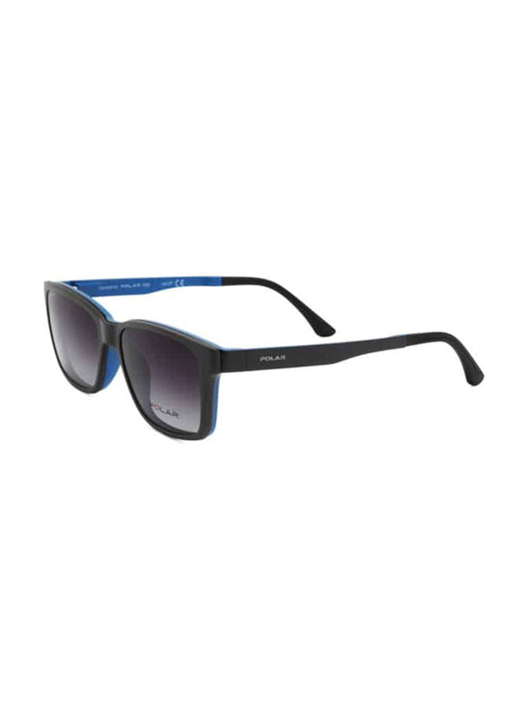 

Polar Full-Rim Rectangular Matte Grey Clip-On Frame Unisex, Grey Lens, 403 47, 54/16/140