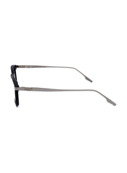 Safilo Full-Rim Square Matte Black Frames for Men, 01 003, 50/20/145