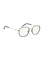 Tommy Hilfiger Full-Rim Rectangle Silver Eyewear Frames For Men, Mirrored Clear Lens, TH 1726 0J5G 00