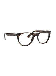 Ray-Ban Full Rim Round Tortoise Shell Frames for Women, RX2185V 2012, 50/18/145