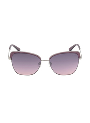 Guess Full-Rim Square Violet Sunglasses for Women, Violet Lens, GU7738 83U, 58/16/140