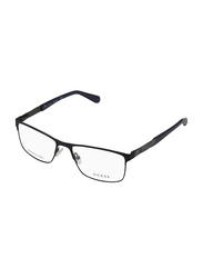 Guess Half-Rim Rectangle Matte Blue Frames Unisex, GU1928 091