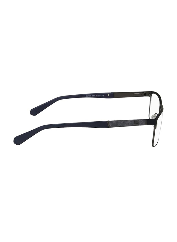 Guess Half-Rim Rectangle Matte Blue Frames Unisex, GU1928 091