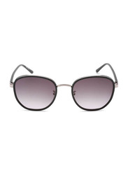 Calvin Klein Full-Rim Round Gunmetal Sunglasses Unisex, Grey Gradient Lens, CK20306SK 008, 58/23/140