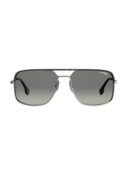 Carrera Polarized Full-Rim Navigator Ruthenium Grey Sunglasses for Men, Grey Lens, 152/S 0GUA WJ, 60/17/145