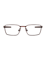 Oakley Full-Rim Rectangle Brown Frames for Men, OX5073 0355, 55/16/138
