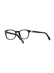Cartier Full-Rim Square Black Eyeglass Frame for Women, Clear Lens, CT0221O 001, 50/20/140