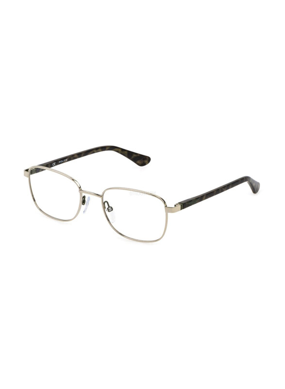 

Police Full-Rim Rectangular Silver Frame Unisex, VK562 0539, 57/16/145