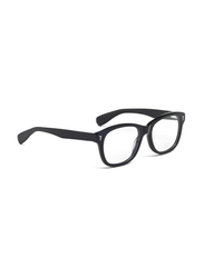 CR7 Full-Rim Cat Eye Black Glossy Eyeglass Frames for Women, Transparent Lens, BDB5004.009.GLS