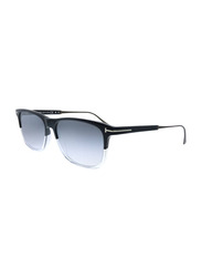 Tom ford Full-Rim Rectangular Black Sunglasses Unisex, Black Lens, FT0813 03C, 55/15/145