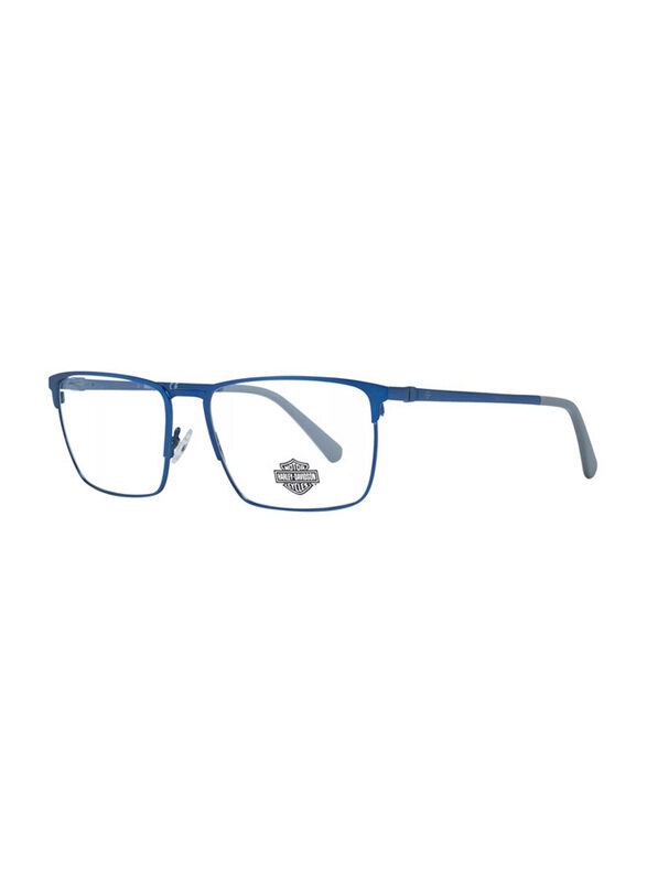 

Harley Davidson Full-Rim Rectangle Blue Frames Unisex, HD0917 091, 57/17/145