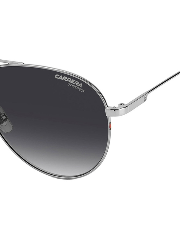 Carrera Full-Rim Aviator Ruthenium Sunglasses Unisex, Grey Lens, CA2031T/S 6LB589O, 58/14/145