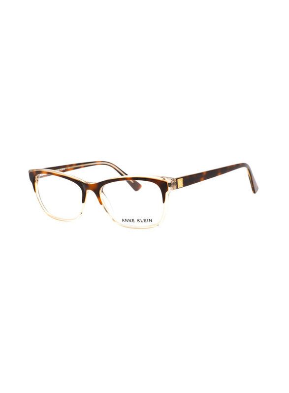 Anne Klein Full-Rim Rectangular Tortoise Frame For Men, AK5068, 53/15/135