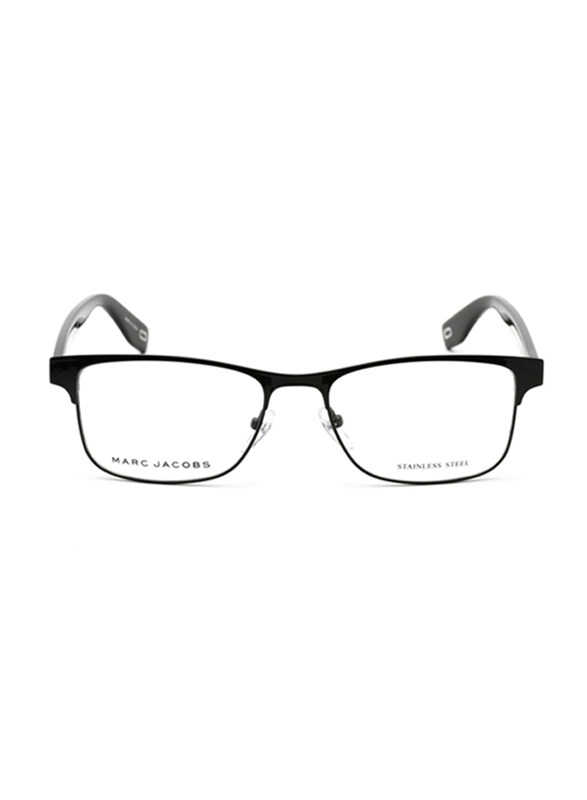 

Marc Jacobs Full-Rim Rectangle Black Eyewear For Men, MARC343 0807 00, 54/17/145