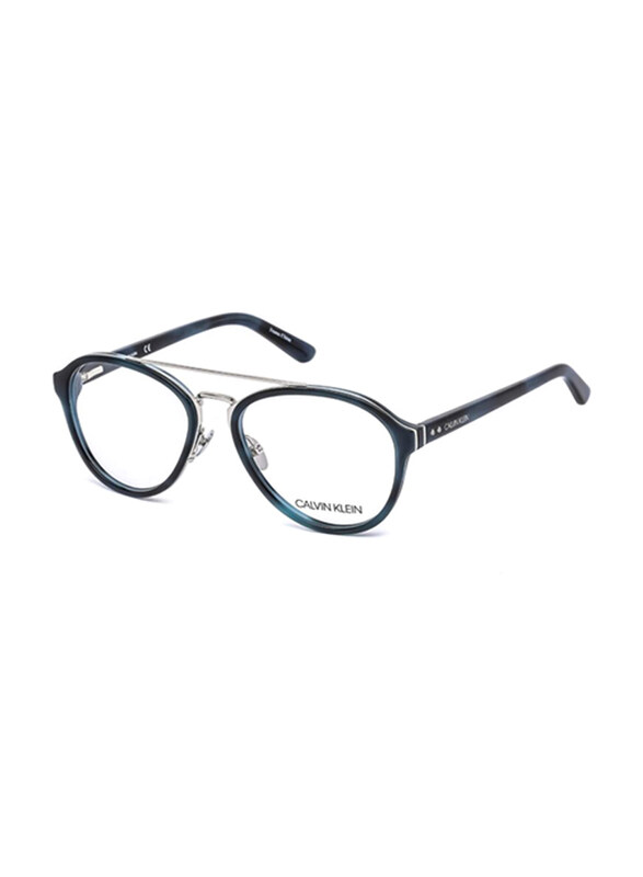 

Calvin Klein Full Rim Aviator Navy Havana Frames Unisex, CK18511 412, 53/17/140