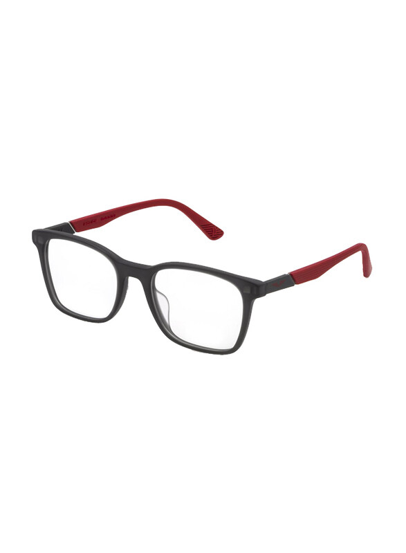 

Police Full-Rim Square Matte Grey Frames for Men, VPLD99 9HPM, 51/15/145