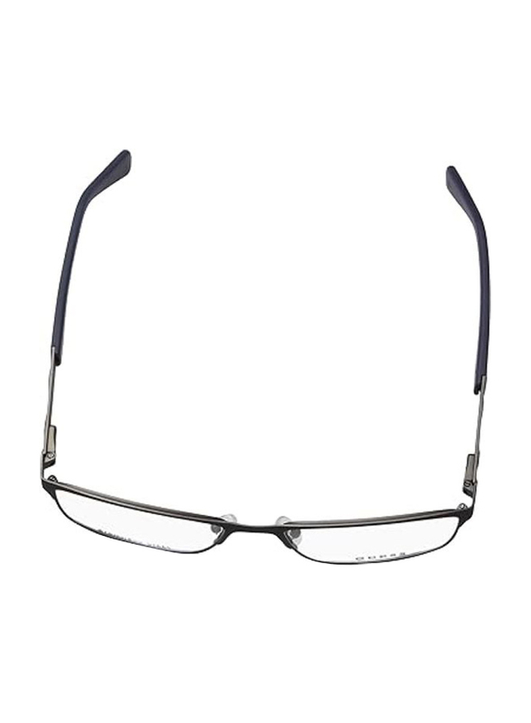 Guess Half-Rim Rectangle Matte Blue Frames Unisex, GU1928 091