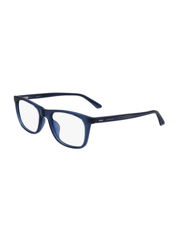 Calvin Klein Full Rim Square Crystal Blue Eyeglass Frames for Men, CK20526 405, 51/19/145