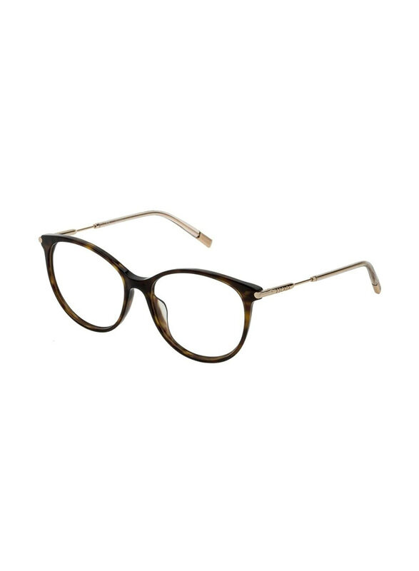 

Escada Full-Rim Round Glossy Dark Havana Frames for Women, VESB72 0722, 54/16/135