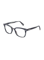 Chopard Full-Rim Square Grey Eyeglass Frame Unisex, Clear Lens, VCH203 09SA, 52/19/145