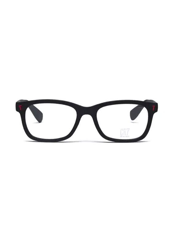 CR7 Full-Rim Cat Eye Matte Black Eyeglass Frames Unisex, Transparent Lens, MVPB5004.009.000