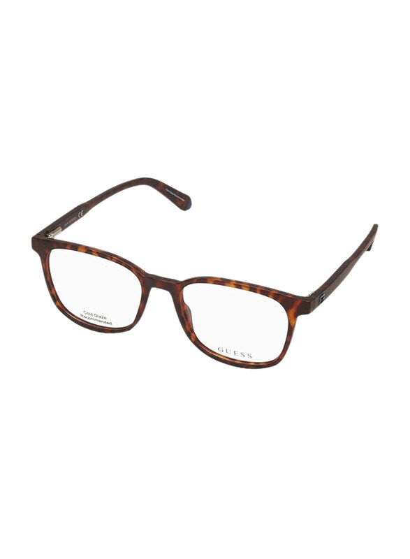 

Guess Full-Rim Square Tortoise Shell Frames for Men, GU1974 056, 51/15/145