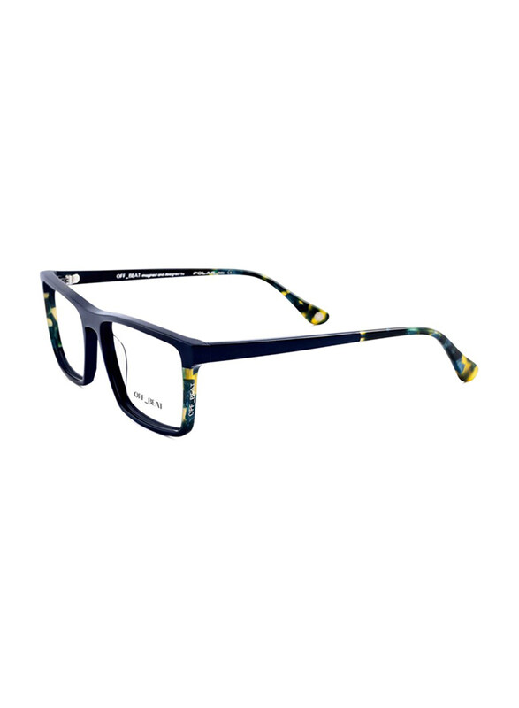 Polar Full-Rim Square Shiny Blue Frame Unisex, Off-Beat 09 20, 56/17/145