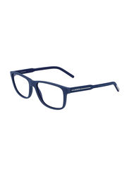 Lacoste Full-Rim Rectangular Blue Sunglasses Unisex, Transparent Lens, L2866 424, 56/16/145