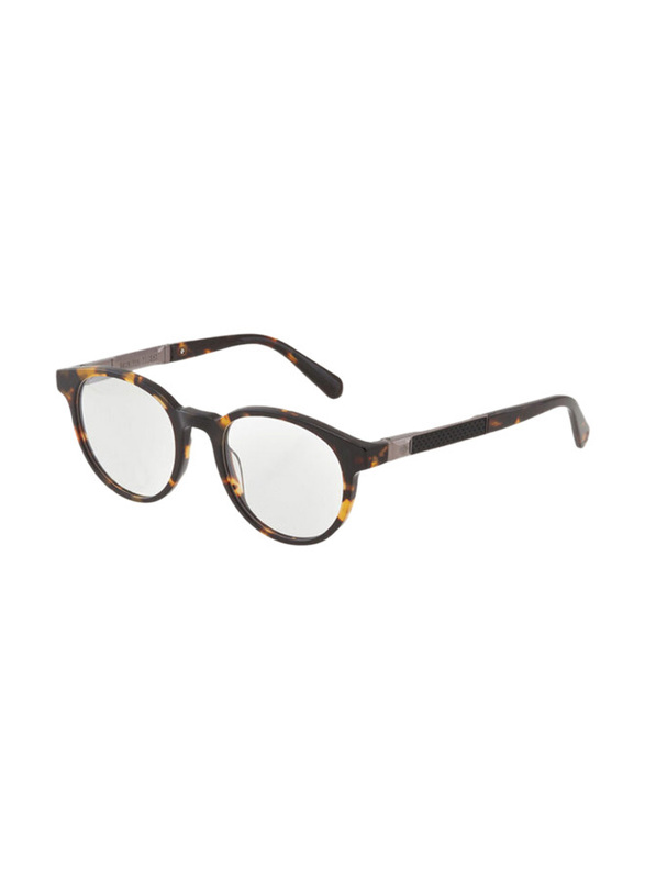 

Harley Davidson Full-Rim Round Dark Havana Frames for Men, HD9015 052, 51/20/145