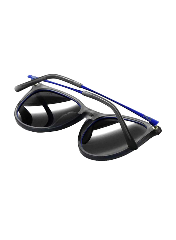 Fila Polarized Full-Rim Phantos Grey Sunglasses for Men, Blue Lens, SF9246 534G0P