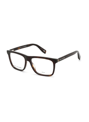 Marc Jacobs Full-Rim Rectangle Tortoise Eyewear For Men, MARC342 0086 00, 55/16/145