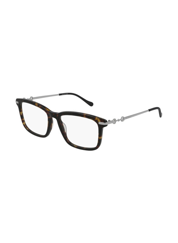 Gucci Full-Rim Rectangle Havana Frames for Men, GG0920O 005, 53/18/145